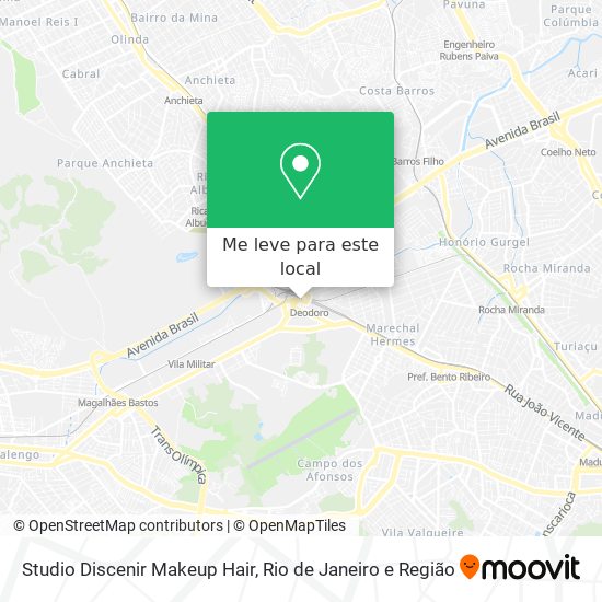 Studio Discenir Makeup Hair mapa