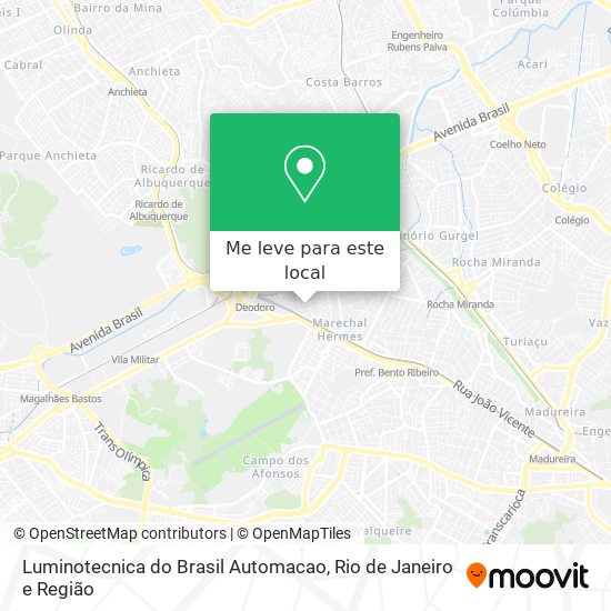 Luminotecnica do Brasil Automacao mapa