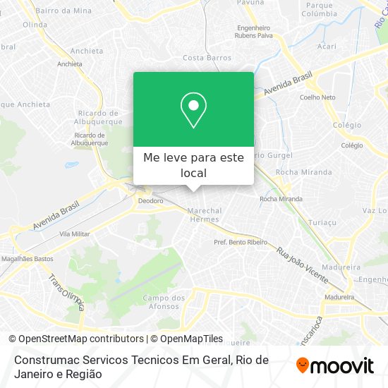 Construmac Servicos Tecnicos Em Geral mapa