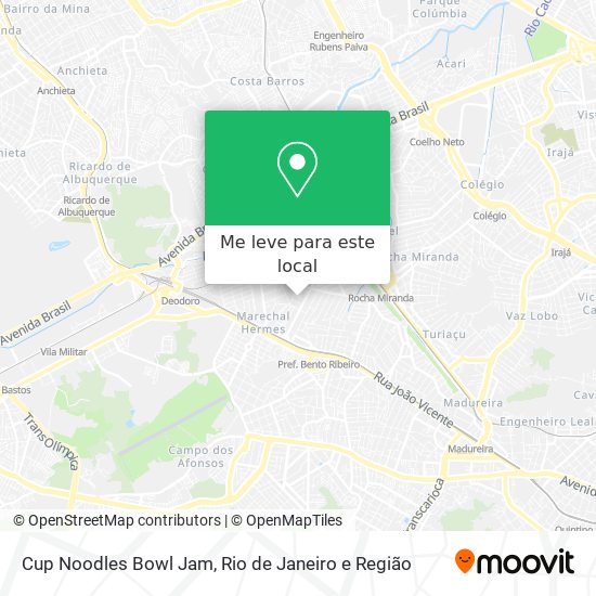 Cup Noodles Bowl Jam mapa