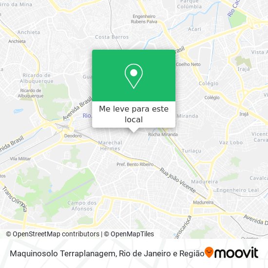 Maquinosolo Terraplanagem mapa