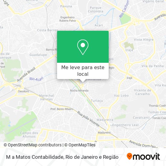M a Matos Contabilidade mapa
