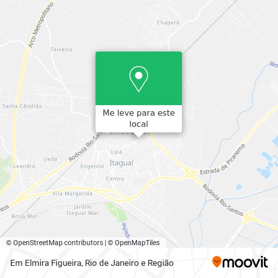 Em Elmira Figueira mapa