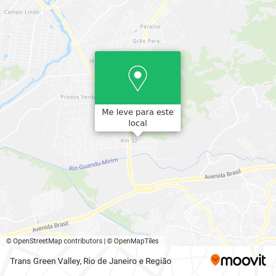 Trans Green Valley mapa