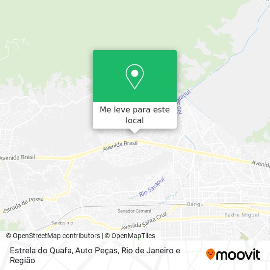 Estrela do Quafa, Auto Peças mapa