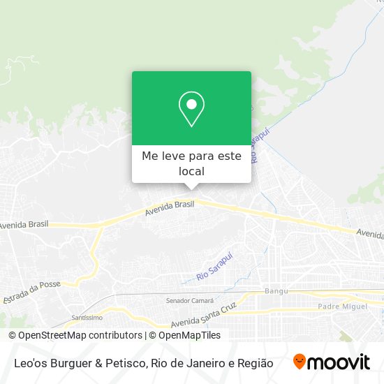 Leo'os Burguer & Petisco mapa
