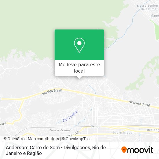 Andersom Carro de Som - Divulgaçoes mapa