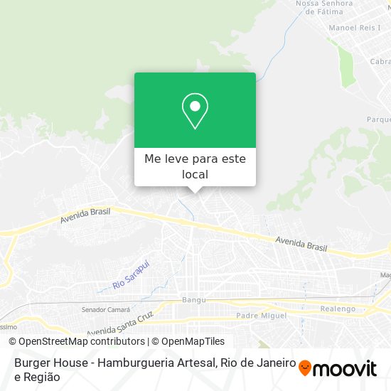 Burger House - Hamburgueria Artesal mapa