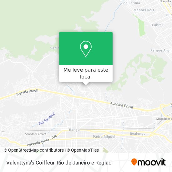 Valenttyna's Coiffeur mapa