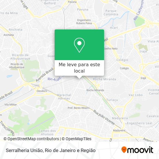 Serralheria União mapa