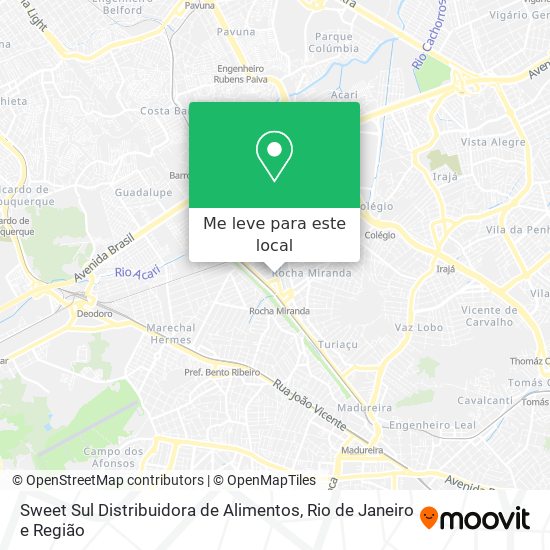 Sweet Sul Distribuidora de Alimentos mapa