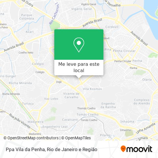 Ppa Vila da Penha mapa