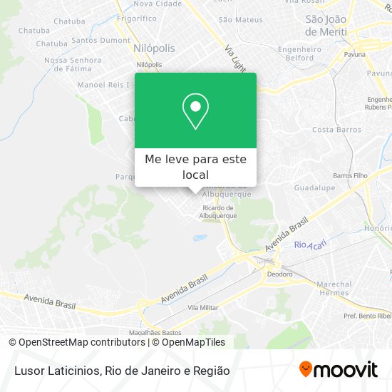 Lusor Laticinios mapa
