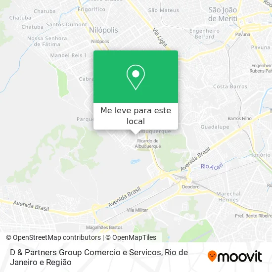 D & Partners Group Comercio e Servicos mapa