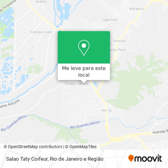Salao Taty Coifeur mapa