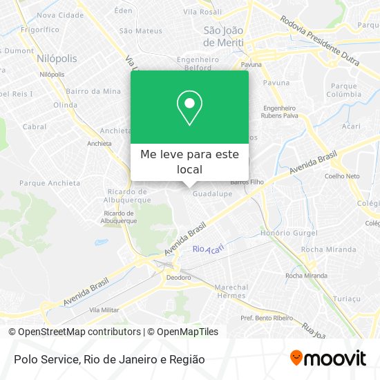 Polo Service mapa