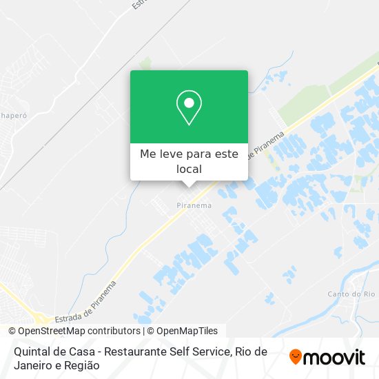 Quintal de Casa - Restaurante Self Service mapa