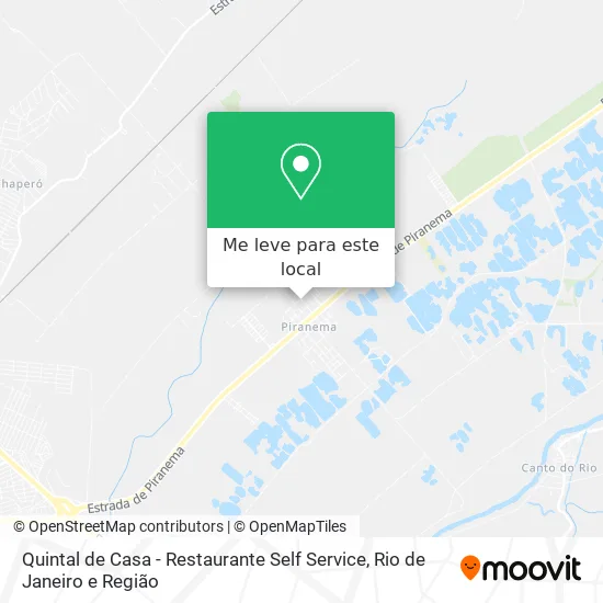 Quintal de Casa - Restaurante Self Service mapa