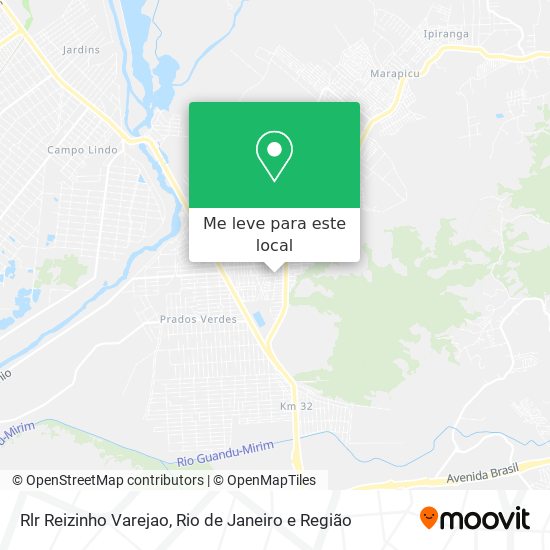 Rlr Reizinho Varejao mapa