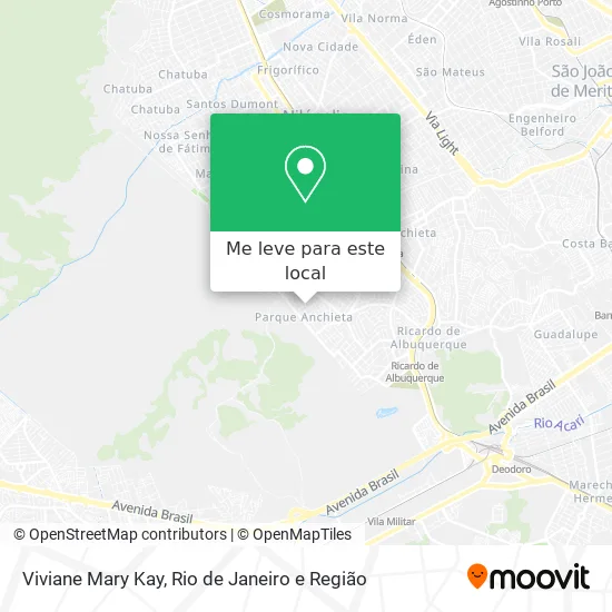 Viviane Mary Kay mapa