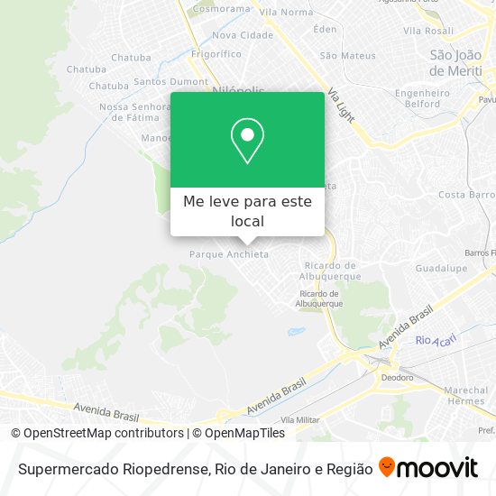 Supermercado Riopedrense mapa