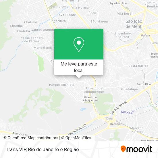 Trans VIP mapa