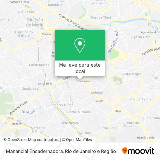 Manancial Encadernadora mapa