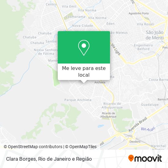Clara Borges mapa