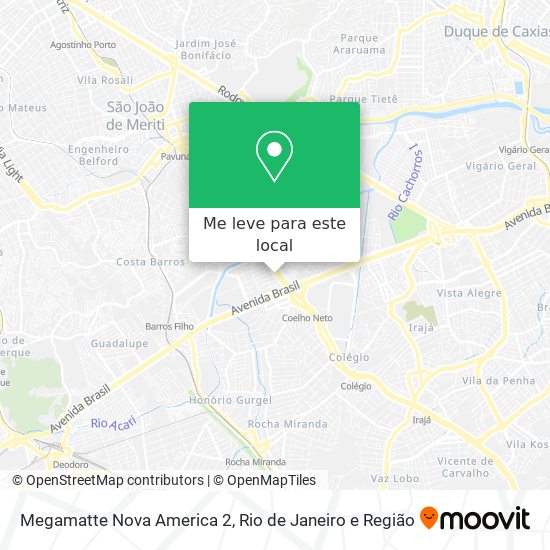 Megamatte Nova America 2 mapa