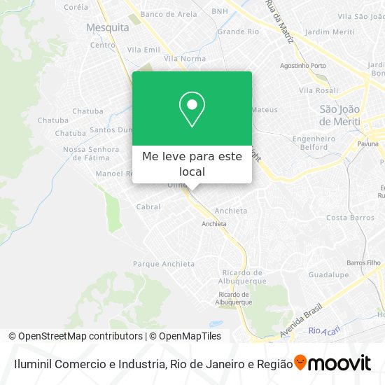Iluminil Comercio e Industria mapa