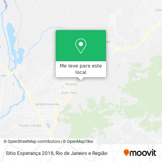 Sítio Esperança 2018 mapa