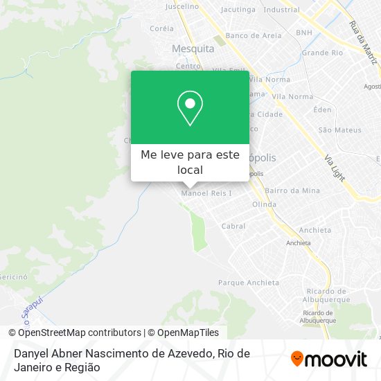 Danyel Abner Nascimento de Azevedo mapa