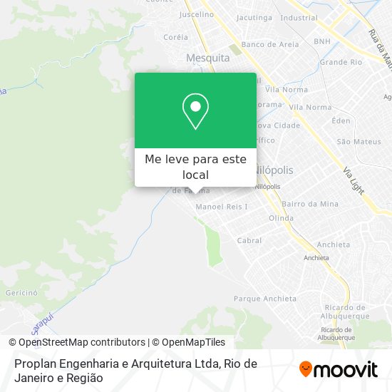 Proplan Engenharia e Arquitetura Ltda mapa