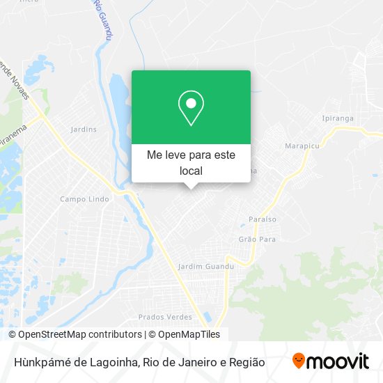 Hùnkpámé de Lagoinha mapa
