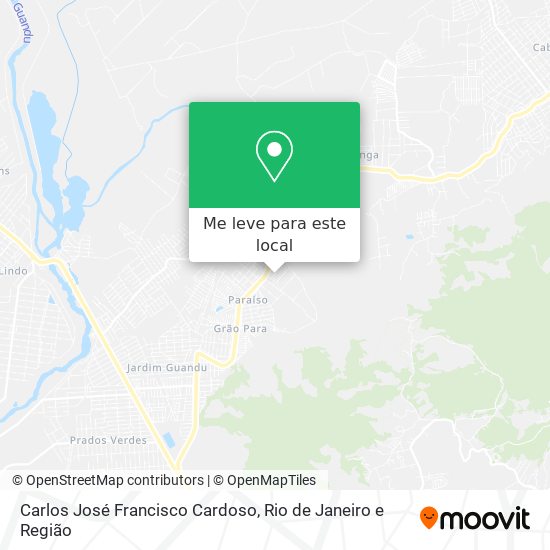 Carlos José Francisco Cardoso mapa