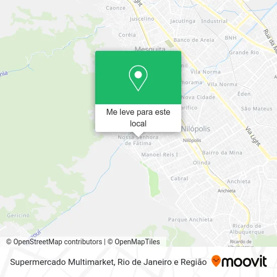 Supermercado Multimarket mapa