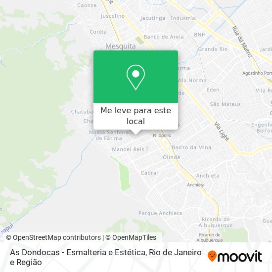 As Dondocas - Esmalteria e Estética mapa