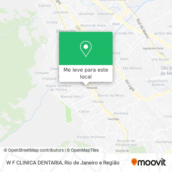 W F CLINICA DENTARIA mapa