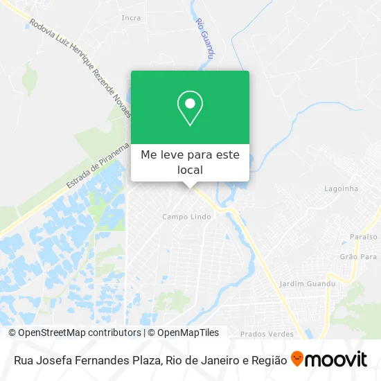 Rua Josefa Fernandes Plaza mapa