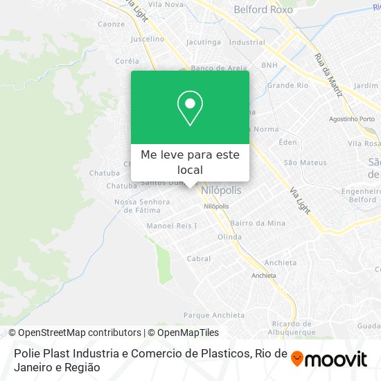 Polie Plast Industria e Comercio de Plasticos mapa