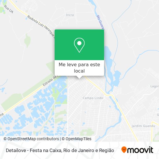 Detailove - Festa na Caixa mapa