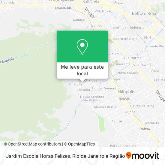 Jardim Escola Horas Felizes mapa