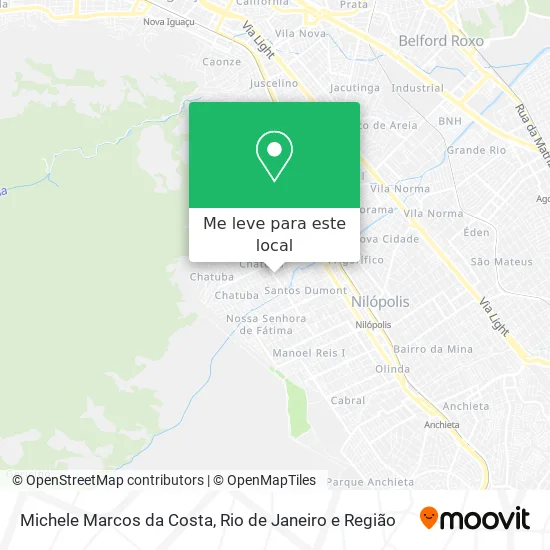 Michele Marcos da Costa mapa