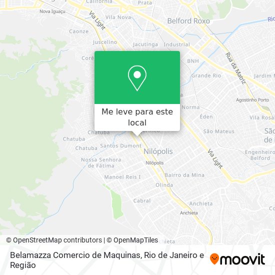 Belamazza Comercio de Maquinas mapa