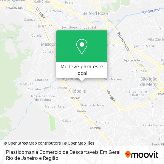 Plasticomania Comercio de Descartaveis Em Geral mapa