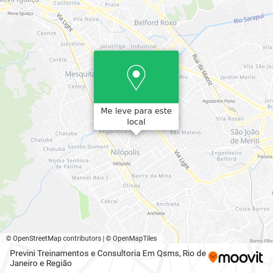 Previni Treinamentos e Consultoria Em Qsms mapa