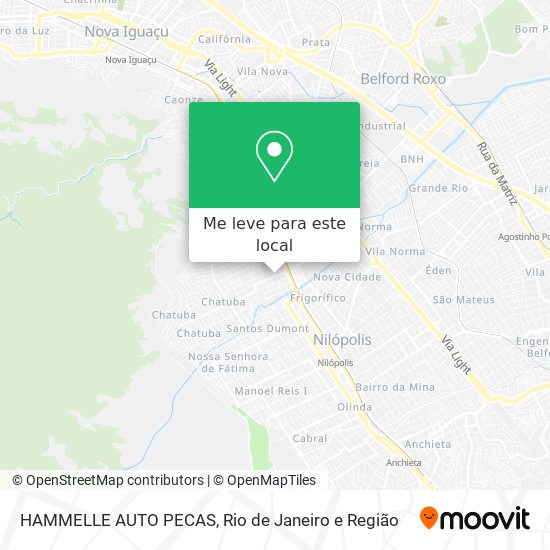 HAMMELLE AUTO PECAS mapa