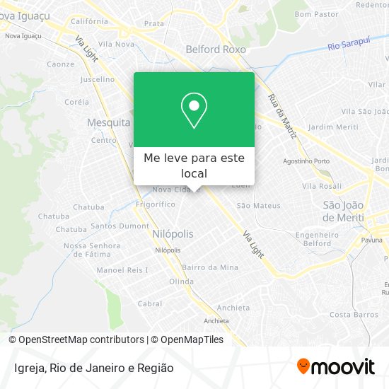 Igreja mapa