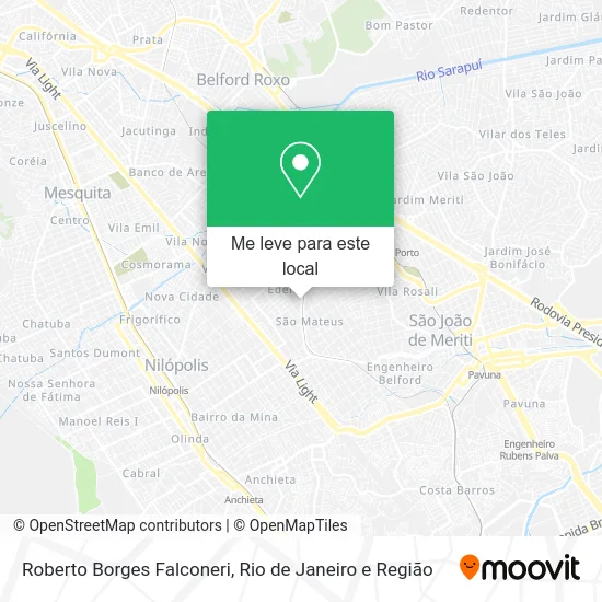 Roberto Borges Falconeri mapa