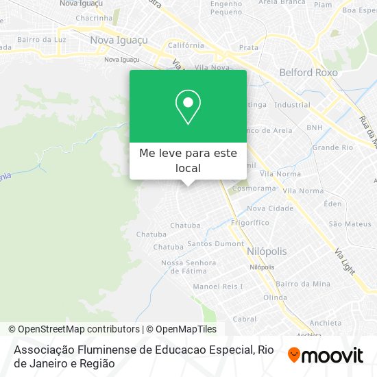 Associação Fluminense de Educacao Especial mapa